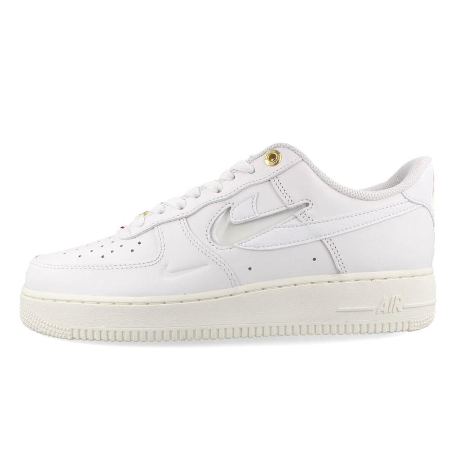 NIKE AIR FORCE 1 '07 PRM ナイキ エア フォース 1 07 プレミアム WHITE/WHITE/SAIL/TEAM RED ホワイト シルバー｜lowtex-plus｜04