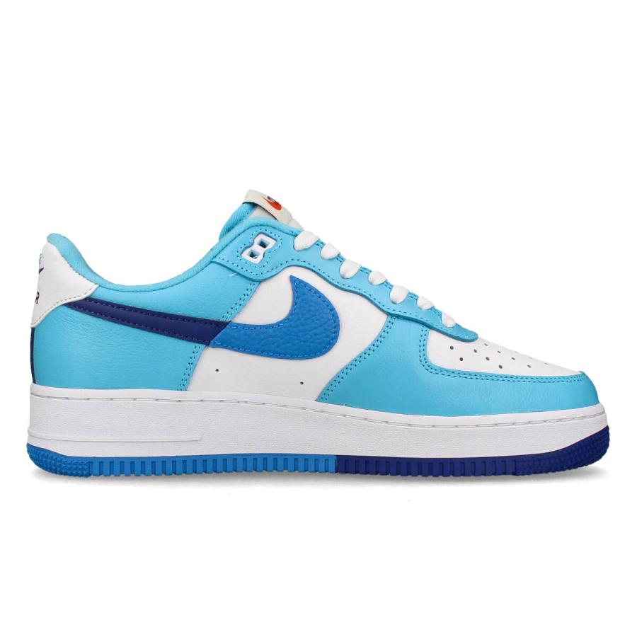 NIKE AIR FORCE 1 '07 LV8 【SPLIT】 ナイキ エア フォース 1 '07 LV8 メンズ WHITE/DEEP ROYAL BLUE/BALTIC BLUE/LIGHT PHOTO BLUE ブルー dz2522-100｜lowtex-plus｜05