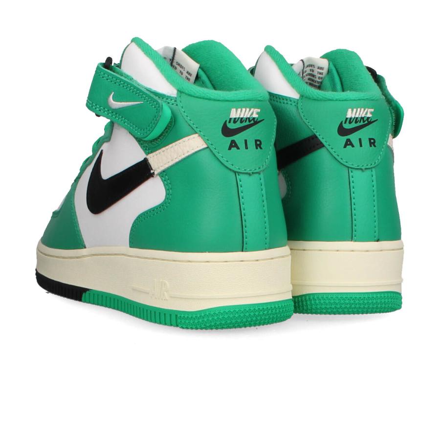 NIKE AIR FORCE 1 MID '07 LV8 ナイキ エア フォース 1 ミッド '07 LV8 メンズ SUMMIT WHITE/STADIUM GREEN/COCONUT MILK/BLACK グリーン dz2554-100｜lowtex-plus｜03