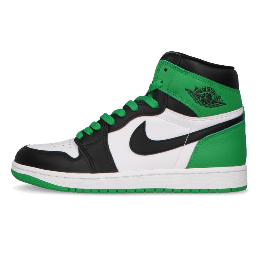 NIKE AIR JORDAN 1 RETRO HIGH OG ナイキ エア ジョーダン 1 レトロ ハイ OG メンズ ハイカット  BLACK/LUCKY GREEN/WHITE ブラック グリーン ホワイト