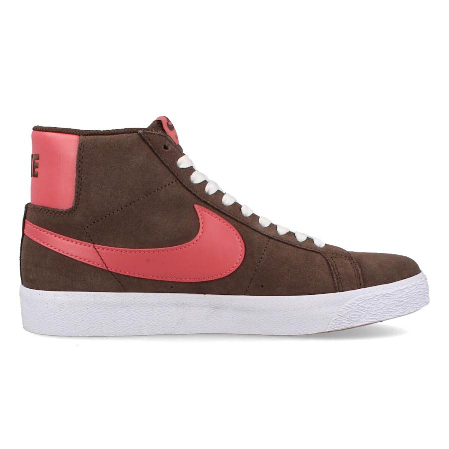 NIKE SB BLAZER ZOOM MID ナイキ SB ブレザー ズーム ミッド メンズ ミドルカット BAROQUE BROWN/BAROQUE BROWN/WHITE/ADOBE ブラウン ピンク fd0731-200｜lowtex-plus｜05