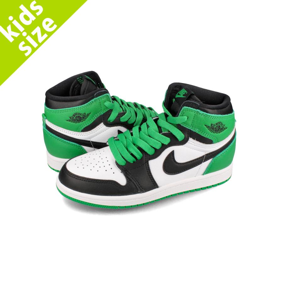 NIKE AIR JORDAN 1 RETRO HIGH OG PS ナイキ エア ジョーダン 1 レトロ ハイ OG PS キッズ 子ども  BLACK/LUCKY GREEN/WHITE ブラック fd1412-031 : fd1412-031 : LOWTEX PLUS - 通販 - 