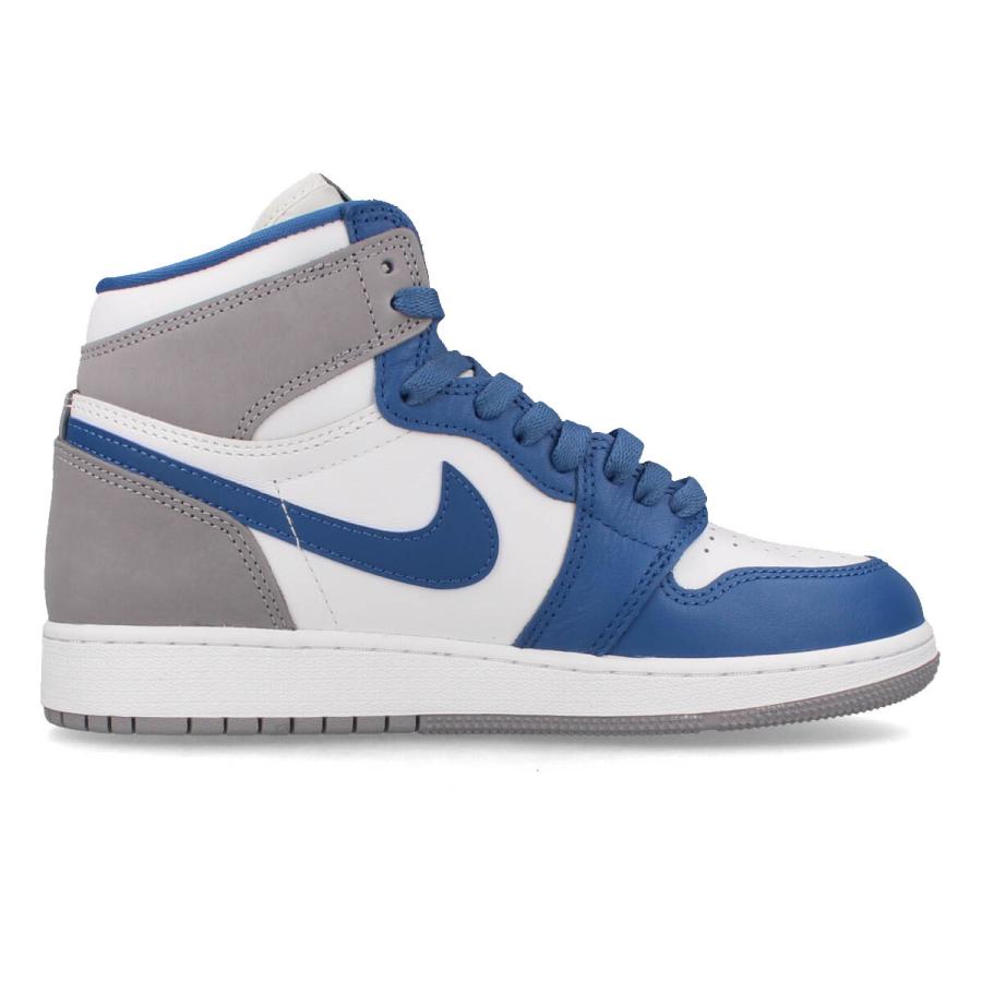 NIKE AIR JORDAN 1 RETRO HIGH OG GS 【TRUE BLUE】 ナイキ エア ジョーダン 1 レトロ ハイ OG GS レディース TRUE BLUE/WHITE/CEMENT GREY ブルー FD1437-410｜lowtex-plus｜05