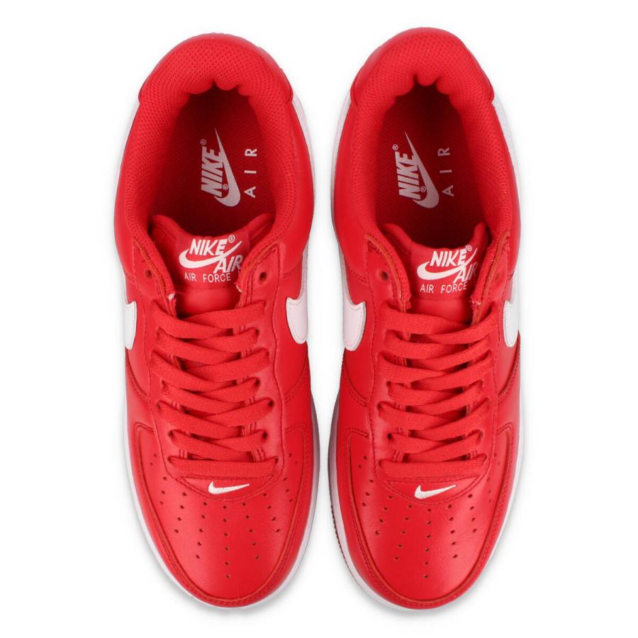 NIKE AIR FORCE 1 LOW QS 【COLOR OF THE MONTH】 ナイキ エア フォース 1 ロー レトロ QS メンズ UNIVERSITY RED/WHITE レッド FD7039-600｜lowtex-plus｜02