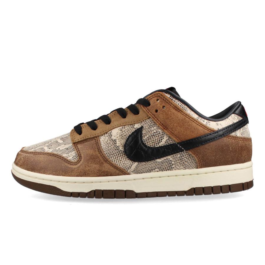 NIKE DUNK LOW PRM 【HEAD 2 HEAD/CO.JP】 ナイキ ダンク ロー プレミアム メンズ NATURAL/BLACK/ALE BROWN/PECAN ブラウン fj5434-120｜lowtex-plus｜04