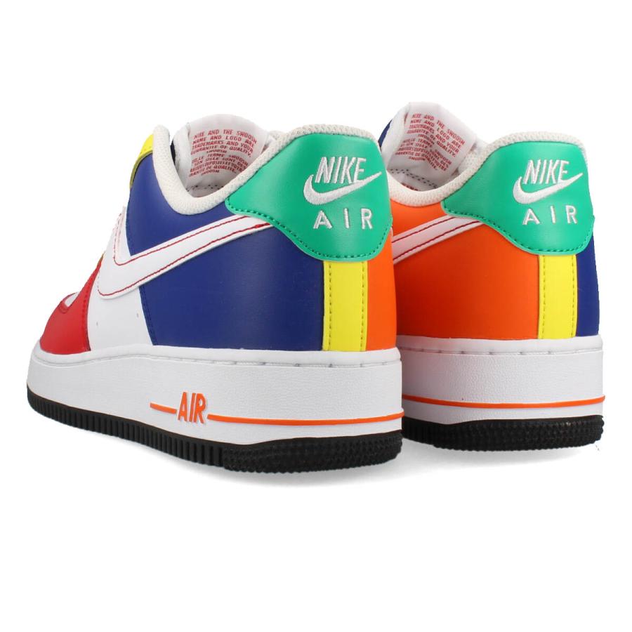 NIKE AIR FORCE 1 LOW LV8 【RUBIK'S CUBE】 ナイキ エア フォース 1 ロー 海外限定 UNIVERSITY RED/DEEP ROYAL BLUE/OPTI YELLOW/WHITE FN6840-657｜lowtex-plus｜03