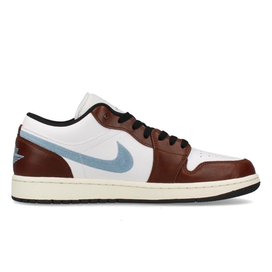 NIKE AIR JORDAN 1 LOW SE 【BROWN BLUE GREY】 ナイキ エア ジョーダン 1 ロー SE メンズ WHITE/BLUE GREY/BLACK/SAIL ホワイト FQ7832-142｜lowtex-plus｜05