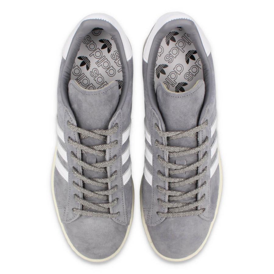 adidas CAMPUS 80S アディダス キャンパス 80S メンズ レディース GREY/FTWR WHITE/OFF WHITE グレー fz6154｜lowtex-plus｜02