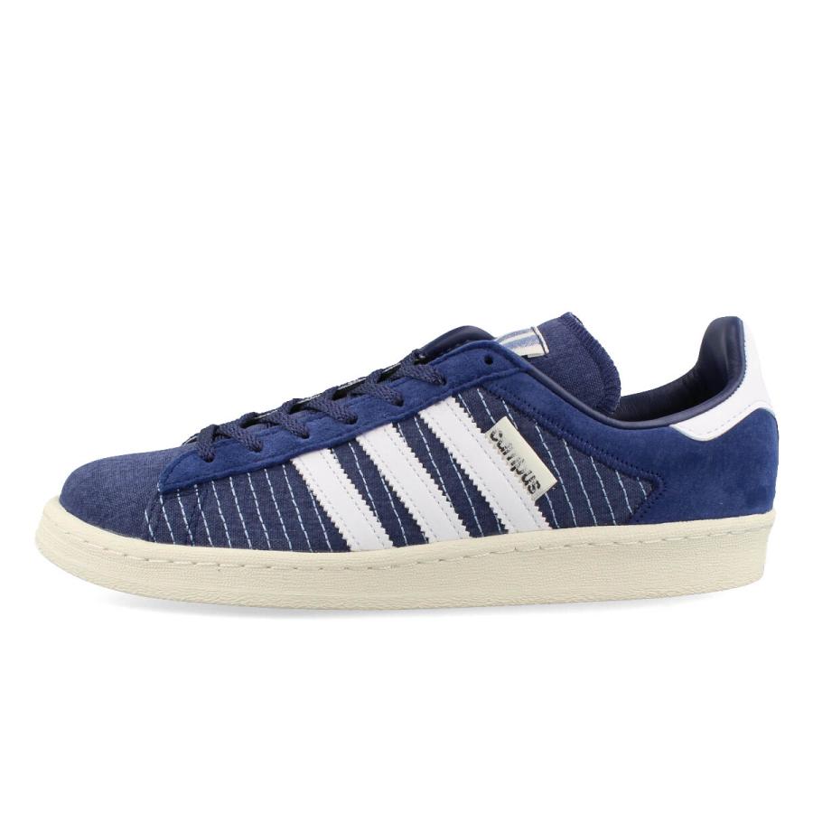 adidas CAMPUS 80s アディダス キャンパス 80s メンズ レディース DARK BLUE/FTWR WHITE/OFF WHITE ブルー gy4588｜lowtex-plus｜04