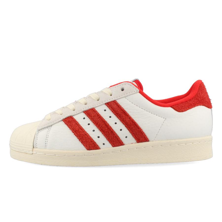 adidas SUPERSTAR 82 アディダス スーパースター 82 CLOUD WHITE/VIVID RED/CREAM WHITE gy8457｜lowtex-plus｜04