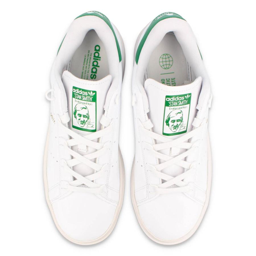 adidas STAN SMITH BONEGA W アディダス スタンスミス ボネガ ウィメンズ レディース FTWR WHITE/FTWR WHITE/GREEN ホワイト gy9310｜lowtex-plus｜02