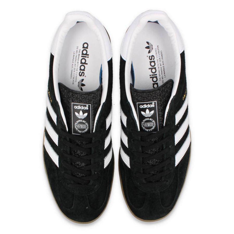 adidas GAZELLE INDOOR アディダス ガッツレー ガゼル インドア メンズ レディース CORE BLACK/FTWR WHITE/CORE BLACK ブラック H06259｜lowtex-plus｜02