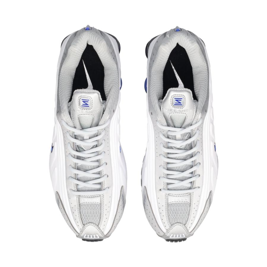 ショックス NIKE SHOX R4 ナイキ メンズ WHITE/METALLIC SILVER/RACER