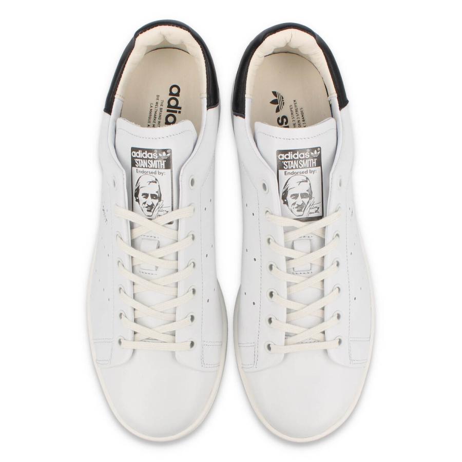 adidas STAN SMITH LUX CRYSTAL WHITE/OFF WHITE/CORE BLACK｜lowtex-plus｜02