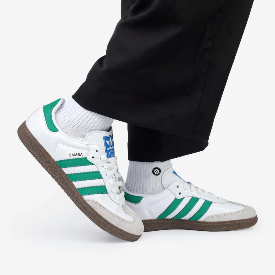 【30%OFF】 adidas SAMBA OG アディダス サンバ OG メンズ レディース FTWR WHITE/GREEN/SUPPLIER COLOR ホワイト IG1024 | SAMBA | 06