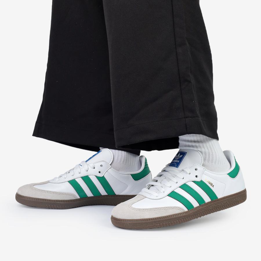 【30%OFF】 adidas SAMBA OG アディダス サンバ OG メンズ レディース FTWR WHITE/GREEN/SUPPLIER COLOR ホワイト IG1024 | SAMBA | 07