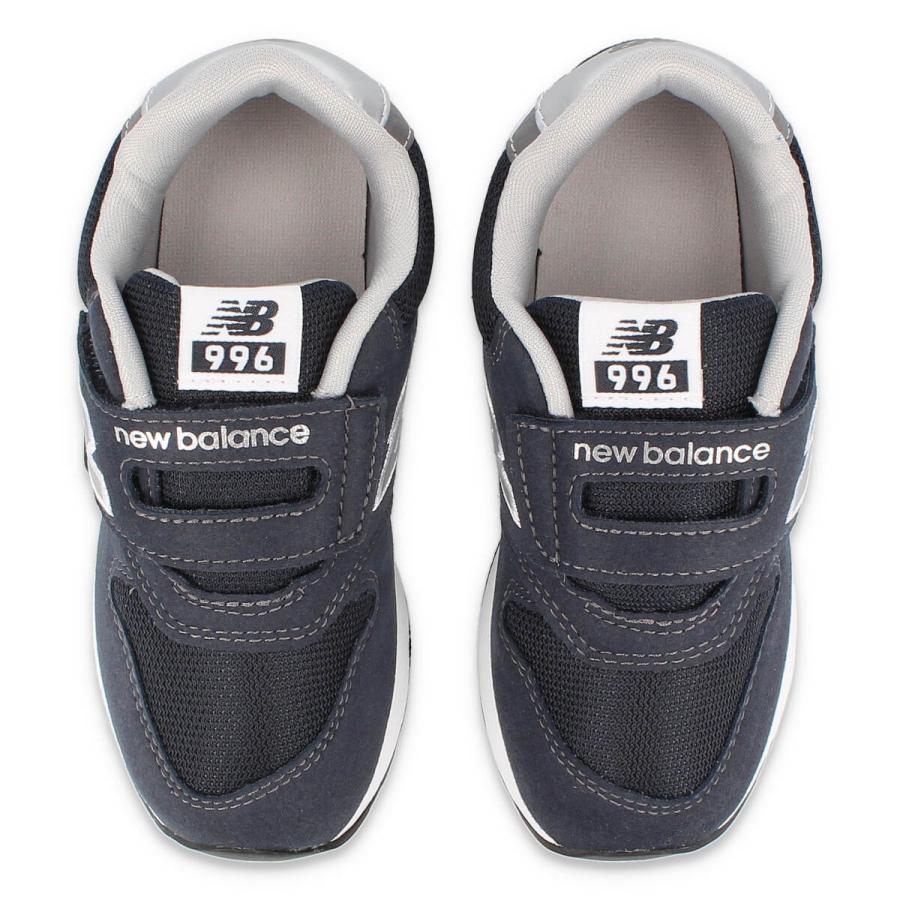 NEW BALANCE IZ996 ニューバランス IZ996 キッズサイズ インファント スニーカー 子供靴 ゴム紐 ベルクロ グレー ブラック ネイビー 12.0cm〜16.5cm｜lowtex-plus｜16