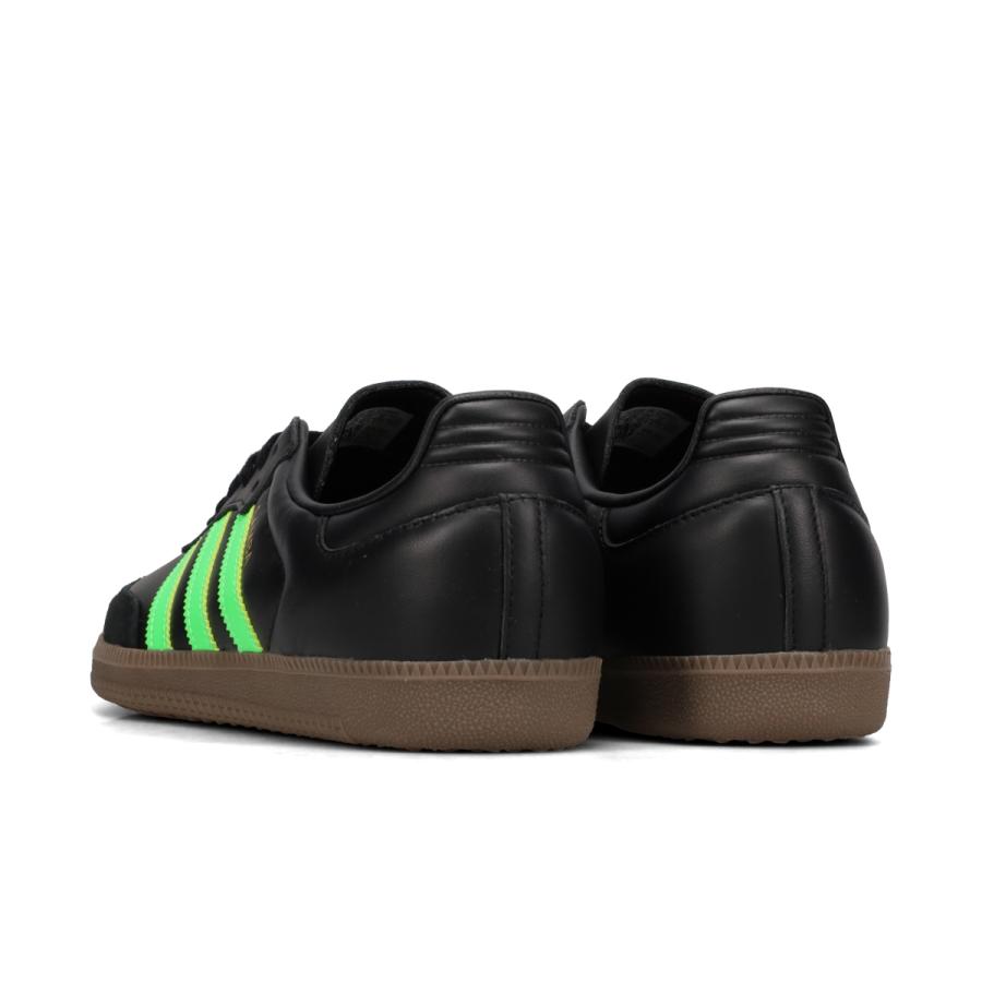 【美品】AdidasアディダススニーカーSAMBAサンバブラック×ミントグリーン adidas SAMBA OG CORE BLACK/CLEAR MINT/GUM（アディダス サンバ