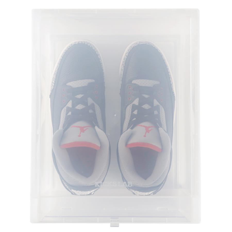 KICKS LAB. SHOE STORAGE BOX 3 BOX キックスラボ シューストレージ ボックス 3BOXセット CLEAR｜lowtex-plus｜04