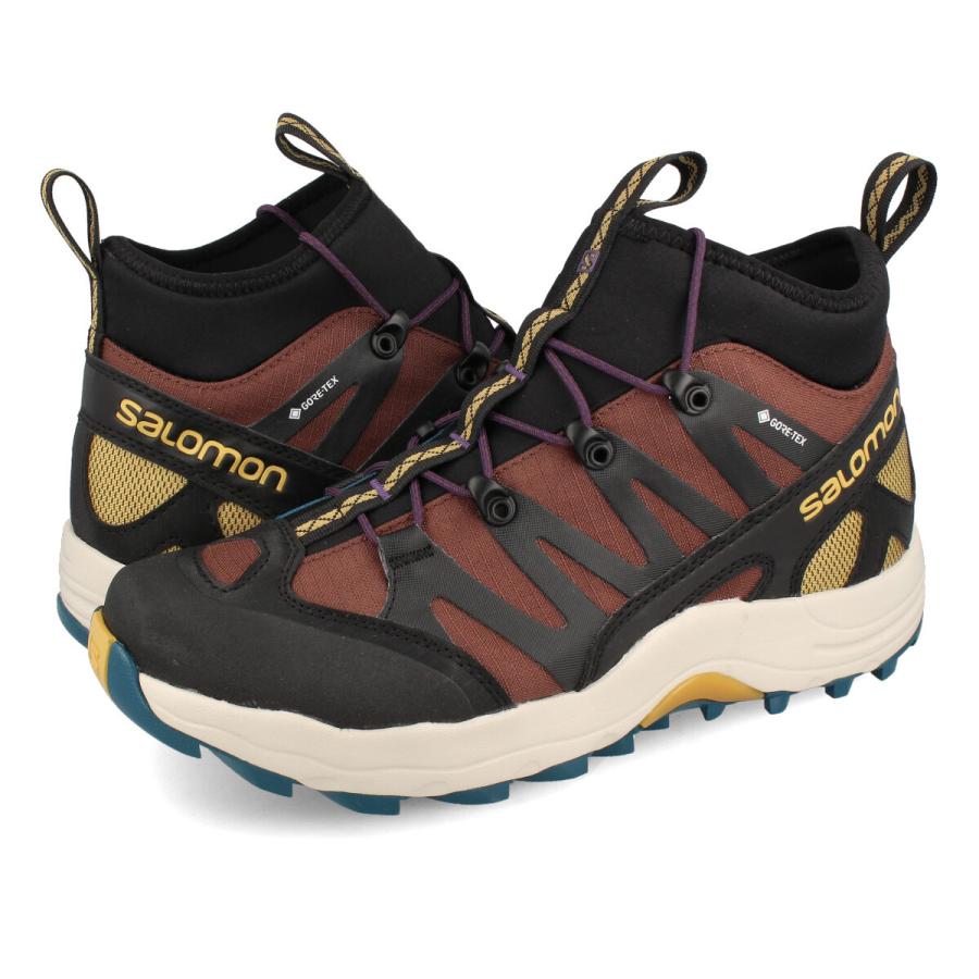 Salomon Xa Pro 1 Mid Gtx サロモン エックスエー プロ 1 ミッド ゴアテックス Chocolate Fondant Arrowwood Black L L Lowtex Plus 通販 Yahoo ショッピング