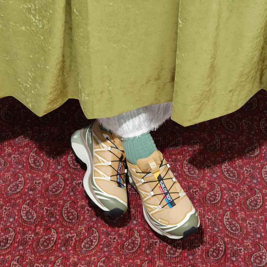 新品 サロモン L4758100 XT-6 SOFT 26cm ゴールデンタン SALOMON XT-6 GTX サロモン エックスティー 6 ゴアテックス