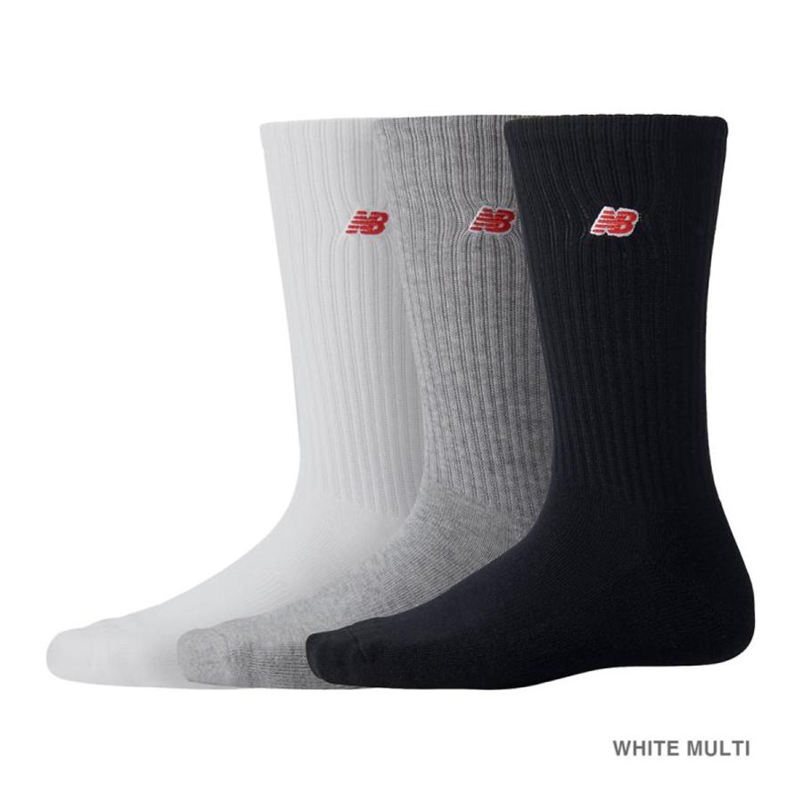 NEW BALANCE PATCH LOGO 3P SOCKS ニューバランス パッチロゴ 3P ソックス メンズ las33763 | New Balance | 02
