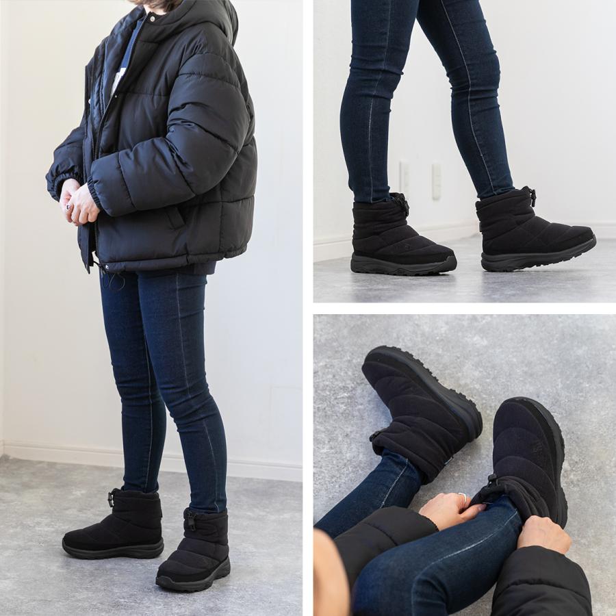 THE NORTH FACE NUPTSE BOOTIE WP SHORT VI SE ザ ノース フェイス ヌプシ ブーティ ウォータープルーフ ショート 6 SE BLACK NAVY BROWN｜lowtex-plus｜10