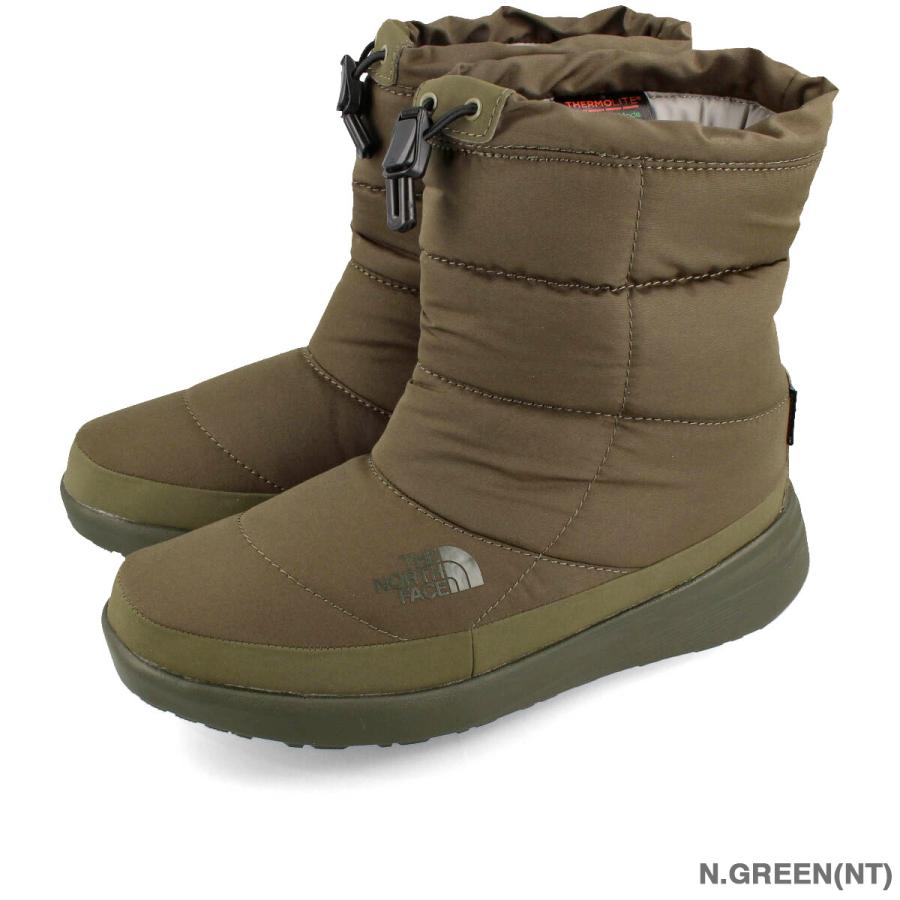 THE NORTH FACE W NUPTSE BOOTIE WP VIII ザ ノース フェイス ウィメンズ ヌプシ ブーティ ウォータープルーフ 8 保温力 防水性 ブラック グリーン ブラウン｜lowtex-plus｜04