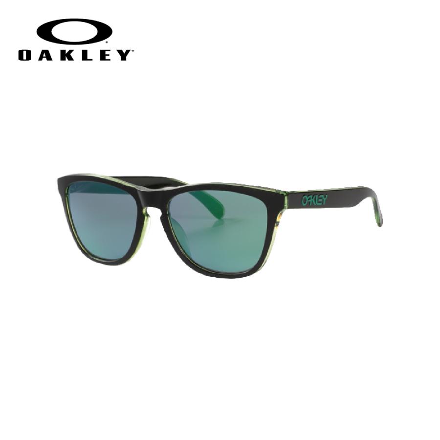 OAKLEY SUNGLASS FROGSKINS オークリー サングラス フロッグスキン JADE IRIDIUM ECLIPSE GREEN/JADE IRIDIUM オークリー 偏光サングラス プリズム フロッグスキン OO9245-87 OAKLEY