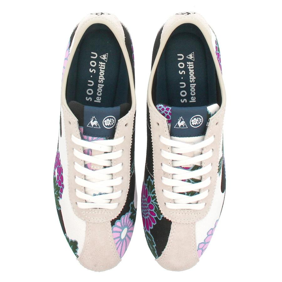 le coq sportif MONTPELLIER JP SOUSOU 【菊】【KIKU】【MADE IN JAPAN】 ルコック スポルティフ モンペリエ JP ソウソウ WHITE｜lowtex-plus｜02