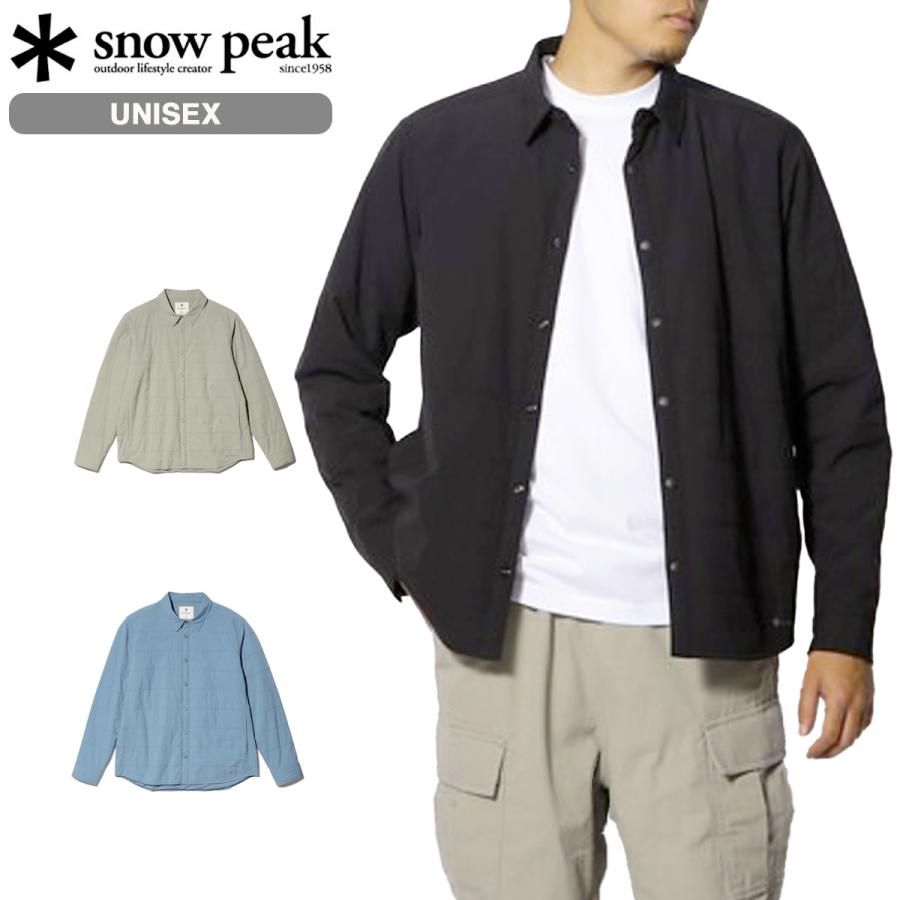 snow peak SNOW PEAK FLEXIBLE INSULATED SHIRT スノーピーク snow peak SNOW PEAK FLEXIBLE INSULATED SHIRT スノーピーク
