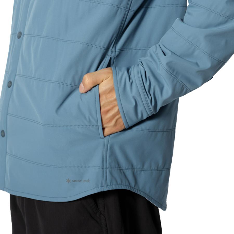 SNOW PEAK FLEXIBLE INSULATED SHIRT スノーピーク フレキシブル インサレーション シャツ メンズ レディース SW-24SU003｜lowtex-plus｜12