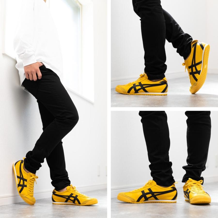 オニツカタイガー メキシコ 66 スニーカー メンズ レディース Onitsuka Tiger Mexico 66 Yellow Black Thl2 0490 Lowtex Plus 通販 Yahoo ショッピング