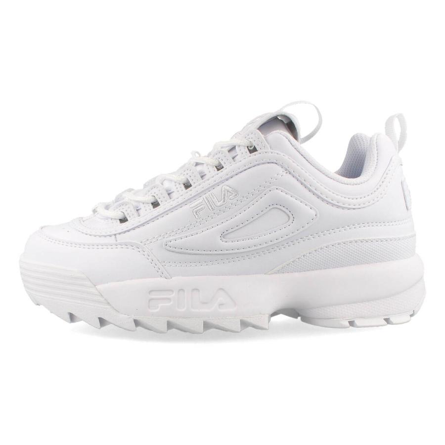 FILA DISRUPTOR II フィラ ディスラプター 2 レディース メンズ ローカット 厚底 WHITE/WHITE/WHITE ホワイト uss23029-101｜lowtex-plus｜04