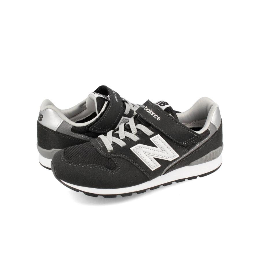 NEW BALANCE YV996 ニューバランス YV996 キッズサイズ ジュニア スニーカー 子供靴 ゴム紐 ベルクロ グレー ブラック ネイビー 17.0cm〜24.0cm｜lowtex-plus｜09