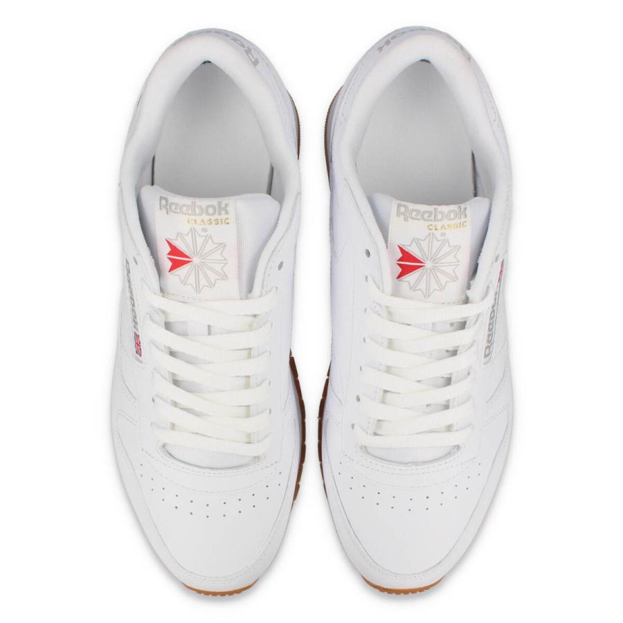 Reebok CLASSIC LEATHER リーボック クラシック レザー メンズ レディース FTWR WHITE ホワイト 100008491｜lowtex｜02