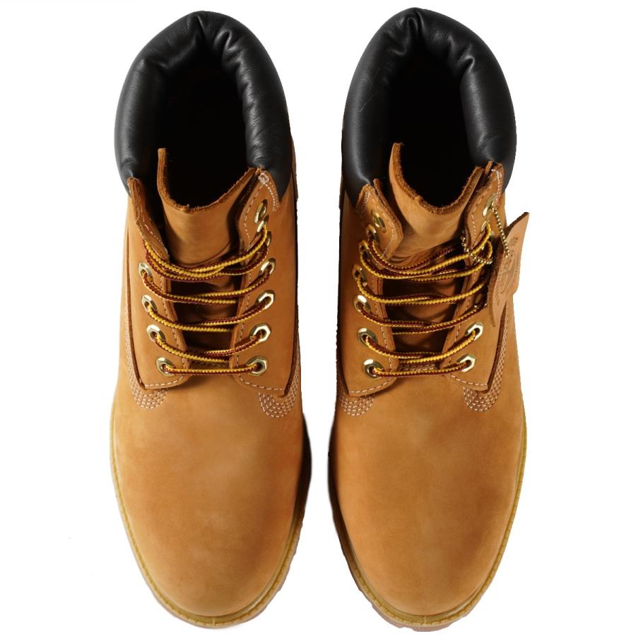 ティンバーランド メンズ ブーツ 6インチ ウォータープルーフ ヌバック TIMBERLAND 6inch PREMIUM WP BOOT 10061 WHEAT｜lowtex｜02