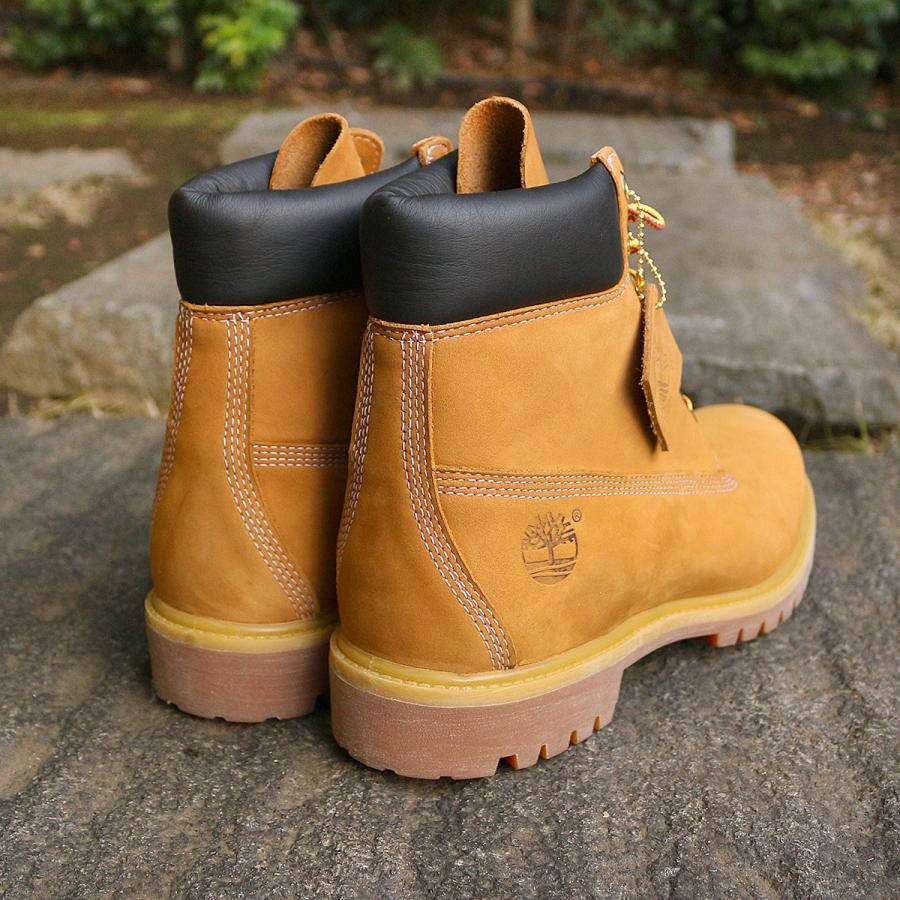 ティンバーランド メンズ ブーツ 6インチ ウォータープルーフ ヌバック TIMBERLAND 6inch PREMIUM WP BOOT 10061 WHEAT｜lowtex｜10