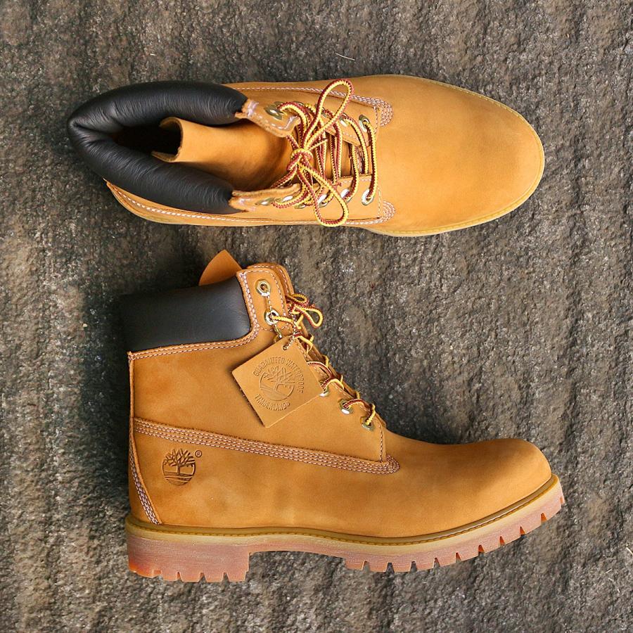 ティンバーランド メンズ ブーツ 6インチ ウォータープルーフ ヌバック TIMBERLAND 6inch PREMIUM WP BOOT 10061 WHEAT｜lowtex｜11