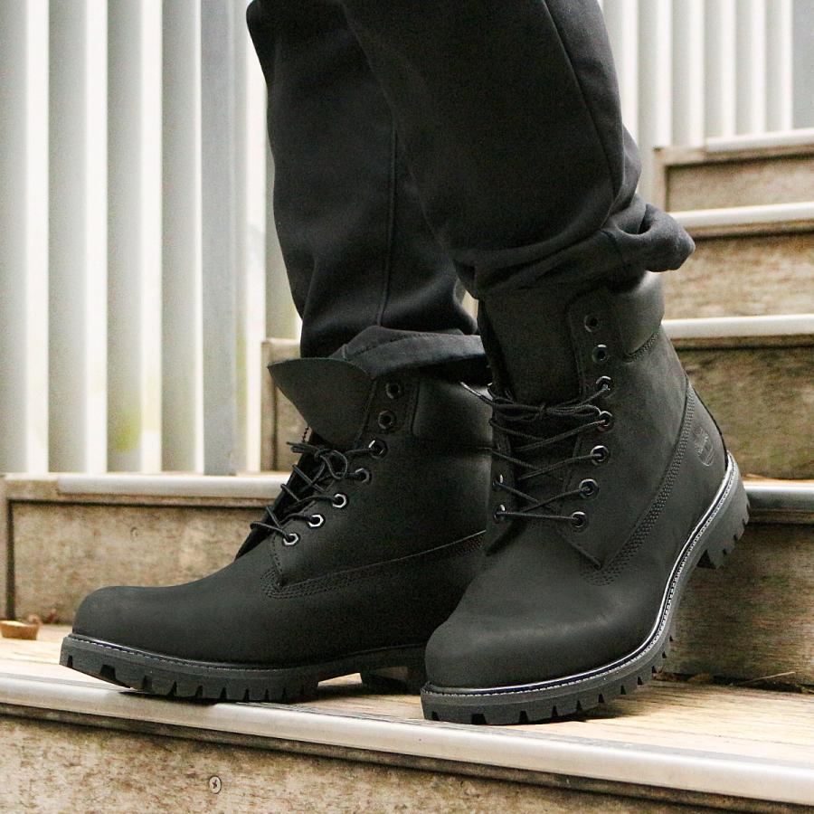 TIMBERLAND 6inch BOOT ティンバーランド 6インチ プレミアム ウォータープルーフ ブーツ BLACK 10073