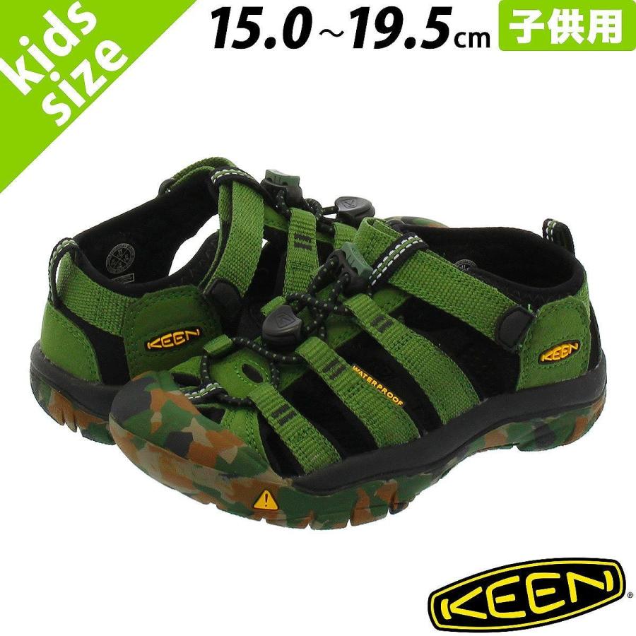 サンダル キッズ アウトドア スポーツ キーン ニューポート H2 Keen Kids Newport H2 Crushed Bronze Green 15 19 5cm Lowtex 通販 Paypayモール