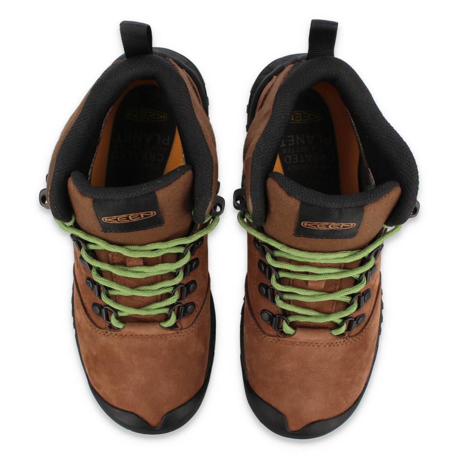 KEEN WOMEN NXIS EXPLORER MID WP キーン ネクシス エクスプローラー ミッド ウォータープルーフ レディース ミッドカット BISON/CAMPSITE ブラウン 1027487｜lowtex｜02