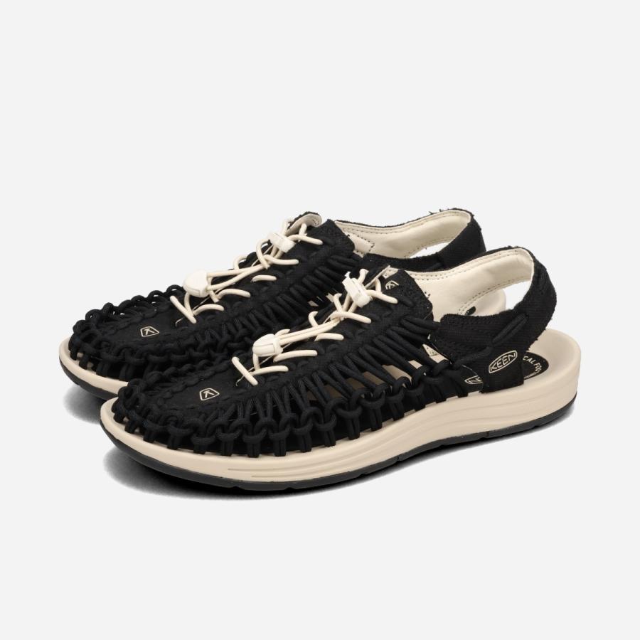【20%OFF】 KEEN UNEEK CANVAS キーン ユニーク キャンバス メンズ BLACK/BIRCH ブラック 1028564 | KEEN