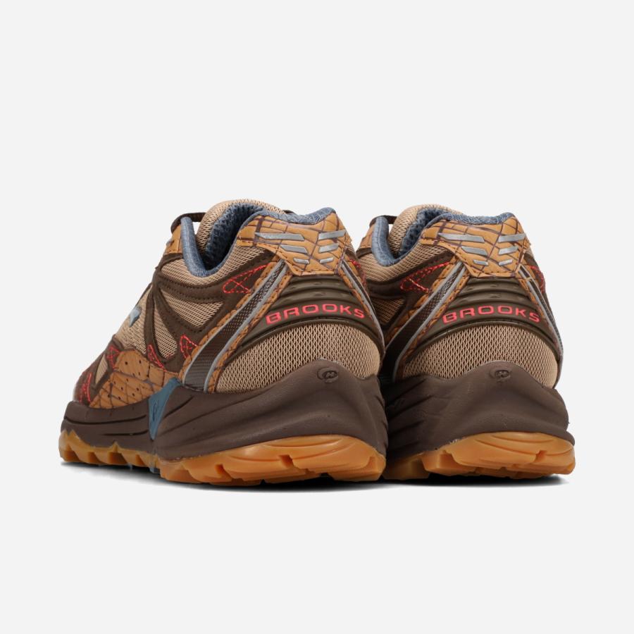 BROOKS CASCADIA 1 × STAPLE ブルックス カスケディア 1 × ステイプル メンズ GINGER/WREN/STORMY WEATHER ブラウン 1105331D280 | BROOKS | 02