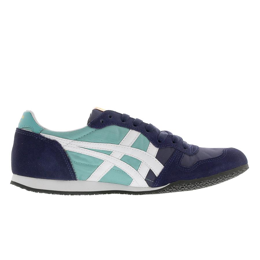 onitsuka tiger serrano femme cyan