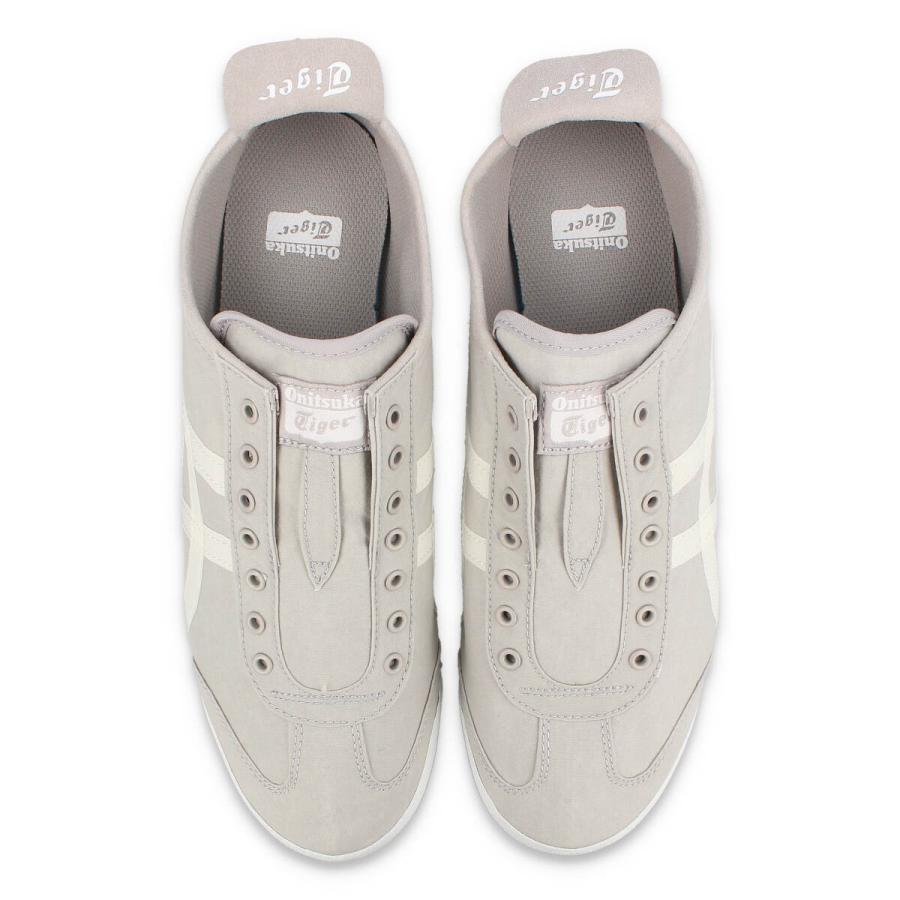 Onitsuka Tiger MEXICO 66 SLIP-ON オニツカタイガー メキシコ 66 スリッポン メンズ レディース ローカット OYSTER GREY/WHITE グレー ホワイト 1183b603-020｜lowtex｜02