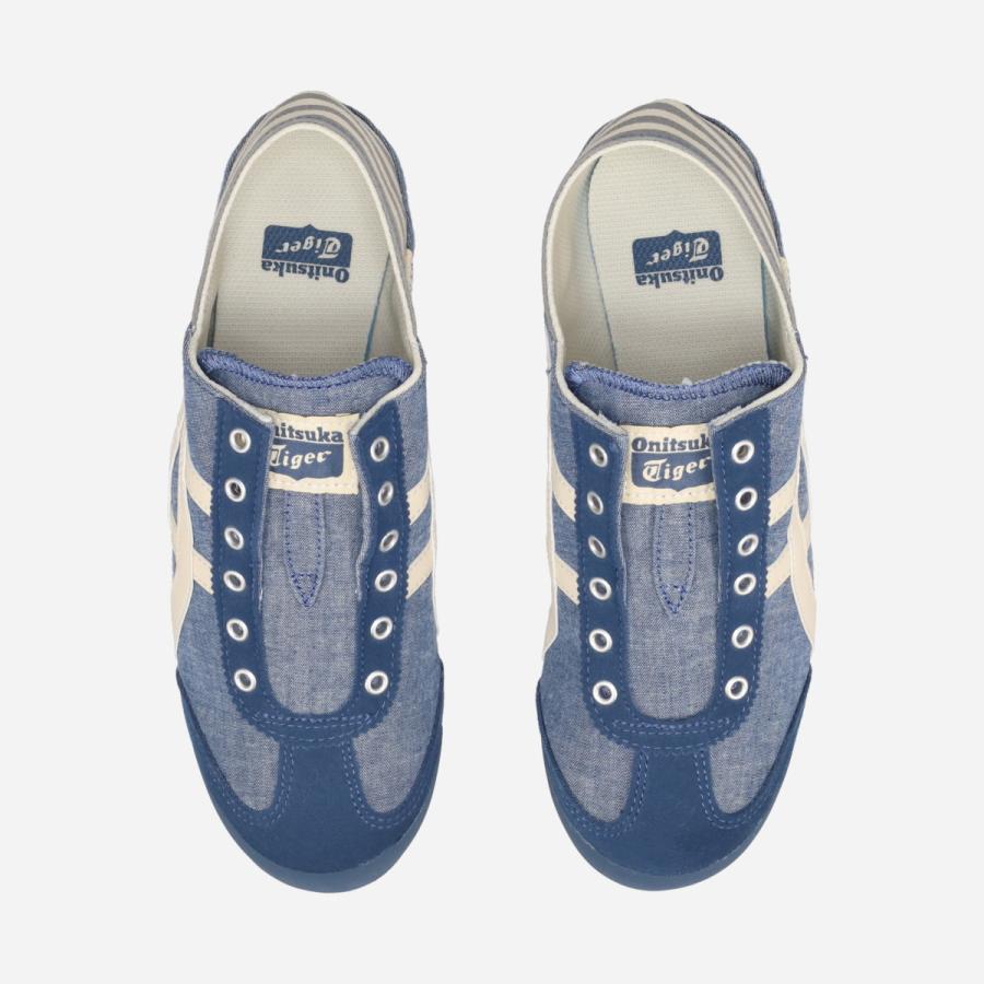 オニツカタイガー MEXICO 66 PARATY ナチュラル ネイビー Onitsuka Tiger オニツカタイガー スニーカー MEXICO 66 PARATY
