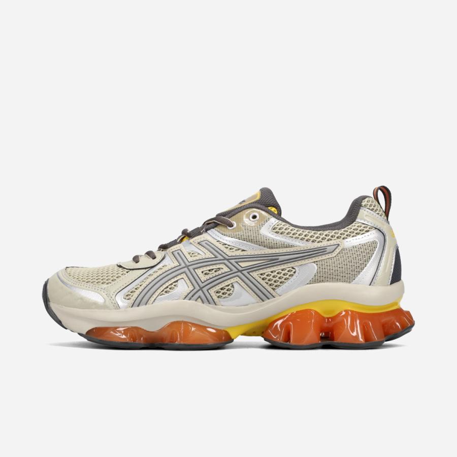 【20%OFF】 ASICS SPORTSTYLE GEL-QUANTUM KINETIC アシックス スポーツスタイル ゲル クアンタム キネティック メンズ FOSSIL/PURE SILVER グレー 1203A270-026の画像