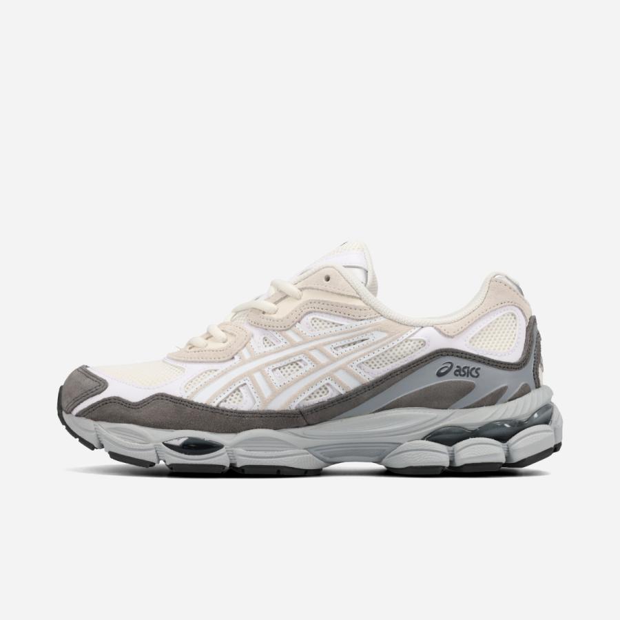【5月28日(木)発売】 ASICS SPORTSTYLE GEL-NYC アシックス スポーツスタイル ゲル NYC メンズ レディース CREAM/WHITE ホワイト 1203A383-113の画像