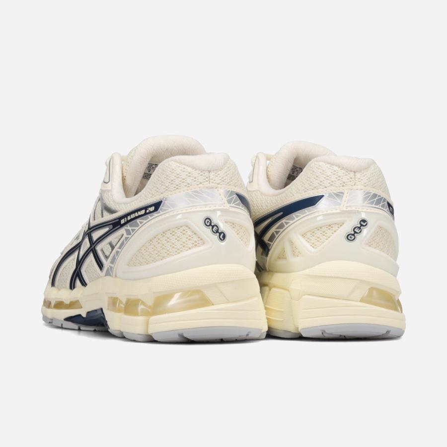 ASICS SPORTSTYLE GEL-KAYANO 20 アシックス スポーツスタイル ゲル カヤノ 20 メンズ レディース CREAM/INDEPENDENCE BLUE ベージュ 1203A388-104の画像